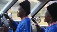 Man shares video of gogo's first driving experience at age of 80