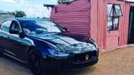 Saffa drags curious man on social media, asks why people by expensive cars yet live in shacks