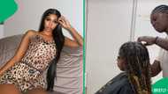 "There are levels to this": KZN woman flies to Joburg for R4500 braids, SA divided