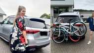 Rachel Kolisi chuffed with her Mercedes-Benz GLE, shares pics and videos using car to move family to new home