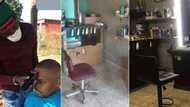 "Big ups": Determined barber shows entrepreneurial glow-up, Mzansi is inspired