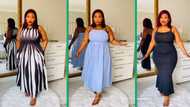 Curvy woman wows Mzansi with her SHEIN try-on haul on TikTok: "Everything suits you so well"