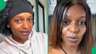 "That's not the same person": Mzansi mortified by woman's before and after groove look