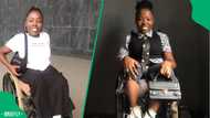 "You're an inspiration": Disabled woman's morning routine amazes Mzansi with her independence