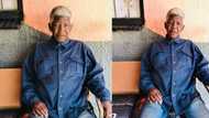 "It's him": Mzansi reacts to snaps of uncanny Nelson Mandela lookalike