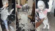 Video of kids playing with white paint inside the house goes viral: "Is this a commercial for birth control?"