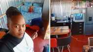 Woman shows of her fully furnished Mkhukhu in photos, drawing attention from Mzansi