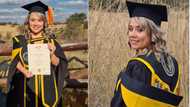 “Well done”: Mzansi delighted for young woman who bagged Master's of Science