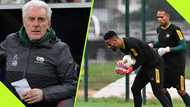 Mothwa vs Chaine: Who Broos should start in Bafana’s tie with South Sudan