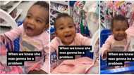 Video of baby girl beaming when going shopping for clothes with momma melts hearts