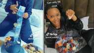 SA woman pulls hundreds of rands from her birthday cake, Mzansi comes with the jokes: “Who was counting“