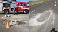 Firefighters praised for kindness: "Saving lives to fixing potholes"