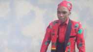 Joburg man dressed head to toe in EFF apparel, Mzansi shares reactions