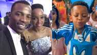 Nandi Madida and Zakes Bantwini's son Shaka turns 5: Bright clips show the love