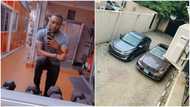 After hustling for years, guy shows off his garage of lux cars