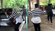 Woman celebrates brand new car with colleagues in TikTok video, SA loves wholesome content