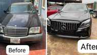 Man upgrades 1999 Mercedes Benz to 2016 'S-Class' model, changes bumper, headlights, mirrors: “Not possible”