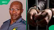 Crime intelligence boss Dumisani Khumalo processed at police station