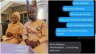 Young lady who responded to her DM in 24 minutes marries man who sent message, wedding photo goes viral