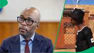 Man pulls out DIY Woolworths bag outfit inspired by Vusi "Cat" Matlala's viral Woolies money bag moment