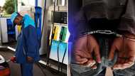 Merc driver surrounded and arrested after dodging R1.6k fuel bill, SA questions man’s choices