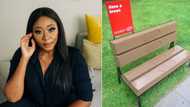 Kit Kat 'have a break' bench has SA laughing out loud: "Ko kasi they'll eat those chairs"