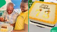 A touching birthday surprise for a 73-year-old man left South Africans emotional