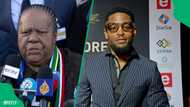Prince Kaybee and Naledi Pandor's photo sparks outrage online: "I don’t trust Kaybee"