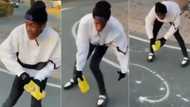 “Dikhothane”: Mzansi amazed by flashy guy dancing with carton of custard