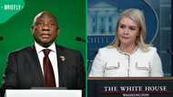United States slams Cyril Ramaphosa as Press Secretary accuses him of ‘running his mouth’ about G20