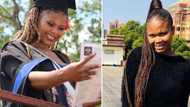 Young mom who went from upgrading matric to bagging honours has many inspired