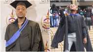 “It took me 10 years”: Determined man inspires as he graduates from university despite the delays