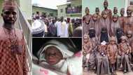 Respected lecturer holds naming ceremony for 19th child, marries 4th wife on same day, photos go viral