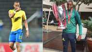 Tiyani Mabunda says emotional goodbye to Mamelodi Sundowns in video