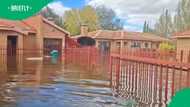 Vryburg woman's TikTok video captures devastating aftermath of heavy rains on house