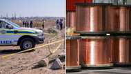 Former Eskom employee, husband and 2 others arrested with stolen copper cables worth R300k