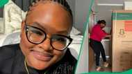 South African woman unveils stunning new fridge in a video, Mzansi is in awe