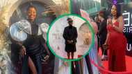 MISS SA Finale: 6 including Eva Modika and Tshepi Vundla get mixed reviews on red carpet, fashion designer Paledi Segapo's skirt leaves SA divided