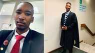 Young man smashes his 1st day as a candidate attorney, Mzansi praises his achievement and wishes him well