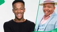 Video: Actor Thabiso Ramotshela pays tribute to ‘The River’ dad Presley Chweneyagae