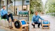 UCT Master's student develops innovative pedal powered washing machine, plans to donate to disadvantaged communities