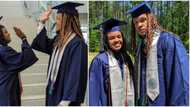 After overcoming challenges, proud dad and his dual-enrolled daughter graduate together from college