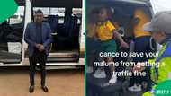 "What a country": Traffic officer dances with learners after stopping transport driver, SA moved