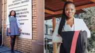 Stunning Mzansi woman praises God for making her being admitted as an Attorney of the High Court possible