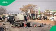 Cash-in-transit van bombed in Thokoza, SA concerned as guard shot and homes damaged by the explosion