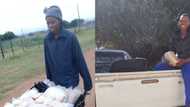Woman power: Lady starts fat cake business out of a wheelbarrow, now employs 2 people