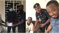Young man receives cash gift from ex schoolmates as he faces battles, pens emotional appreciation message