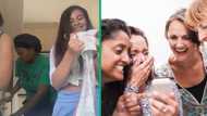 A girl posted a video of her showing her friend how to do the dishes, leaving Mzansi in laughter