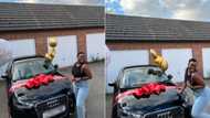 Parents surprise stunner with new whip for her birthday, she goes gaga with gratitude