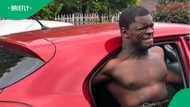 Teenager lifts car by himself in TikTok video, South Africa in disbelief
